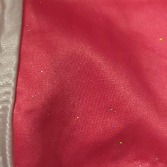 Vintage girls pink and floral print‎ dance gymnastic outfit leotard - Picture 4 of 6